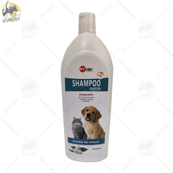 شامپو ضد کک و کنه سگ و گربه 500 میلی لیتری یورک