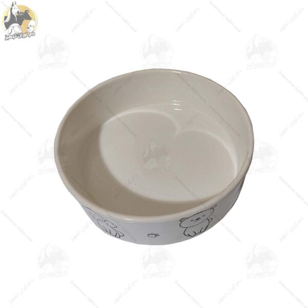 ظرف غذای سرامیکی سگ سایز بزرگ