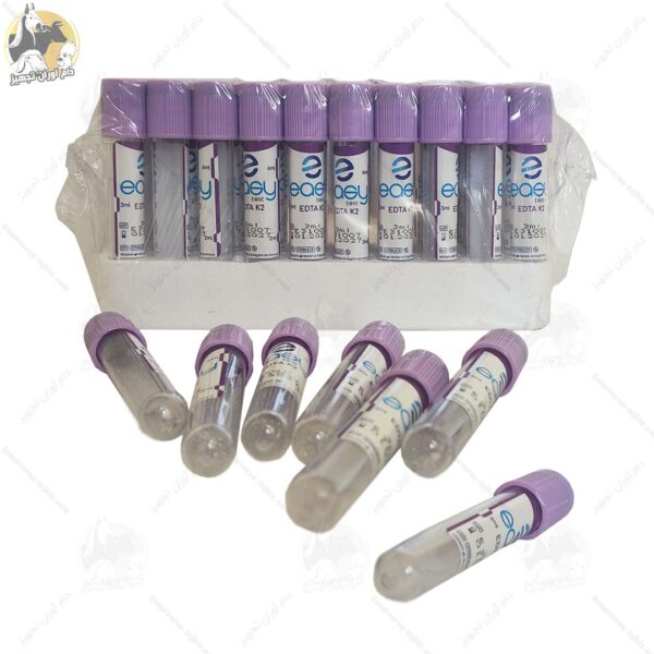 لوله خونگیری EDTA دار 3 میلی لیتر